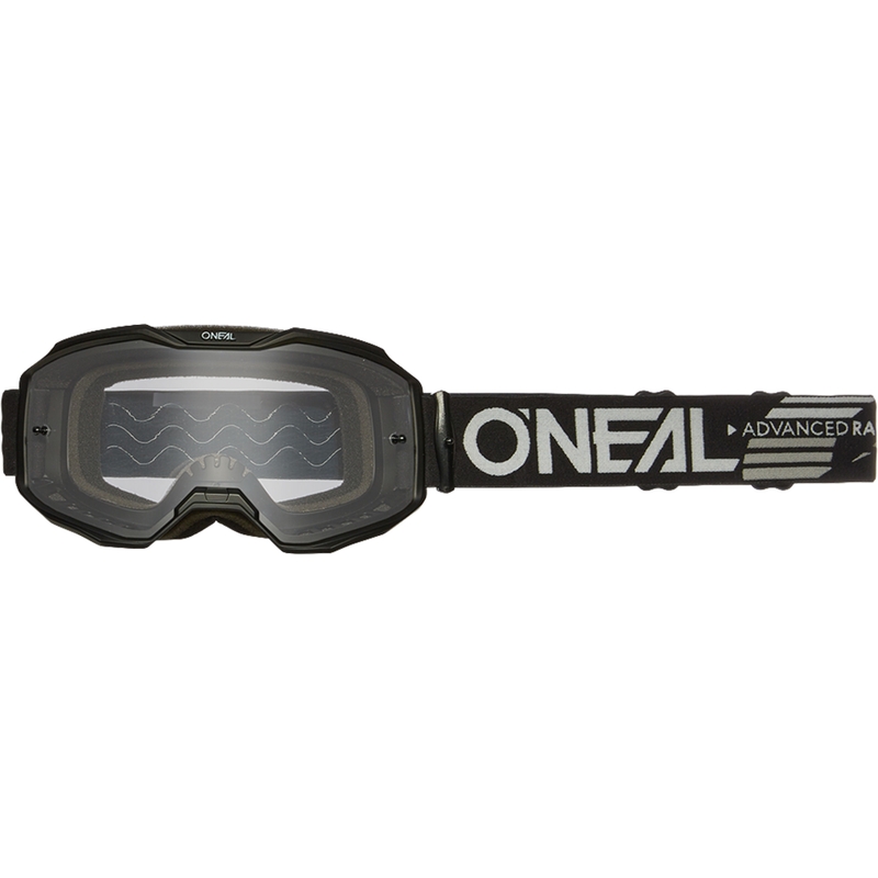 Motokros naočale O´Neal B-10 Solid crne (prozirni pleksiglas)