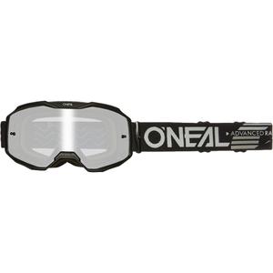 Motokros naočale O´Neal B-10 Solid crne (zrcalno srebrni pleksiglas)