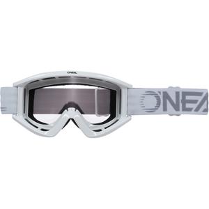 Motokros naočale O´Neal B-Zero bijele (prozirni pleksiglas)