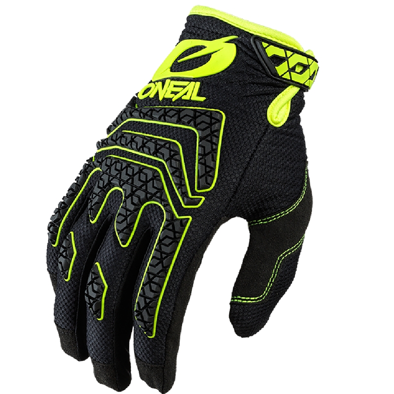 O'Neal Sniper Elite motokros rukavice crno-fluo žute