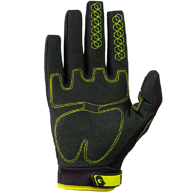 O'Neal Sniper Elite motokros rukavice crno-fluo žute