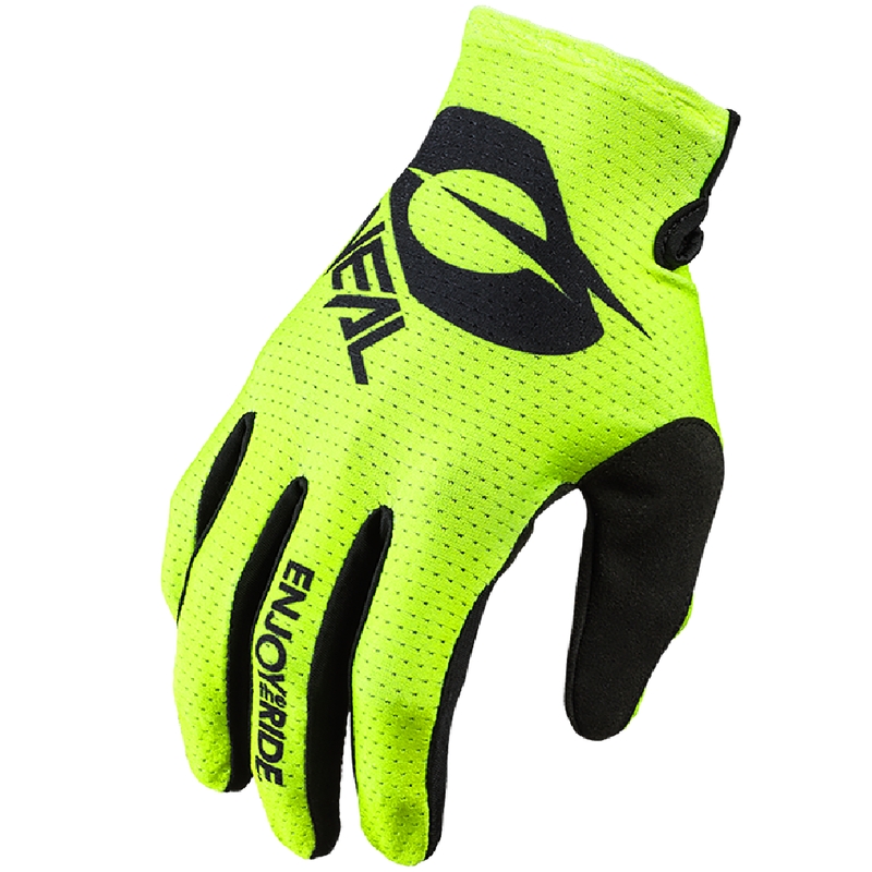 O'Neal Matrix Stacked motokros rukavice fluo žute