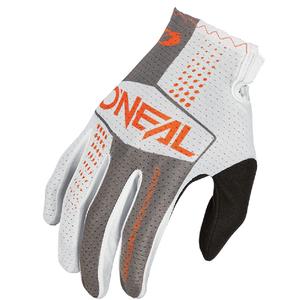 O'Neal Matrix Split motokros rukavice sivo-narančaste