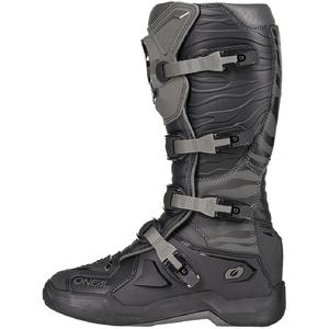O'Neal 3SRS Zebra motokros čizme crno-sive
