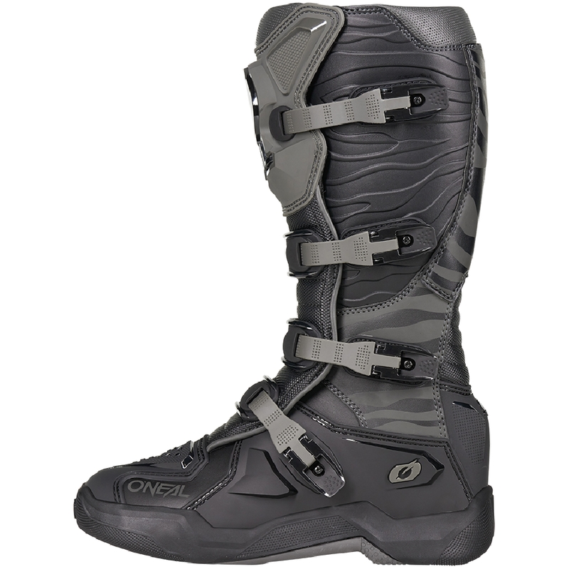 O'Neal 3SRS Zebra motokros čizme crno-sive