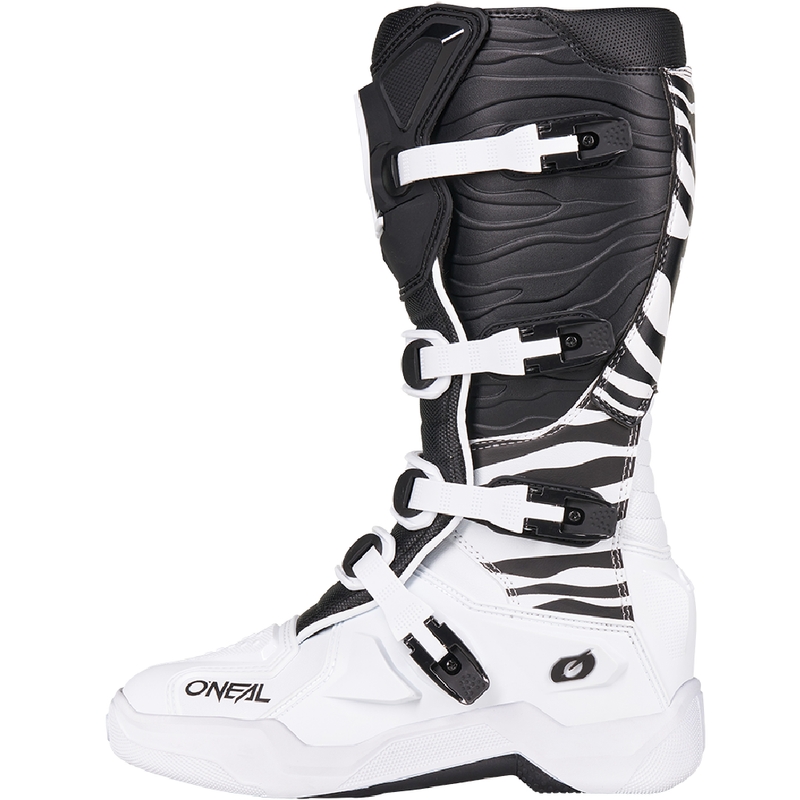 O'Neal 3SRS Zebra motokros čizme crno-bijele