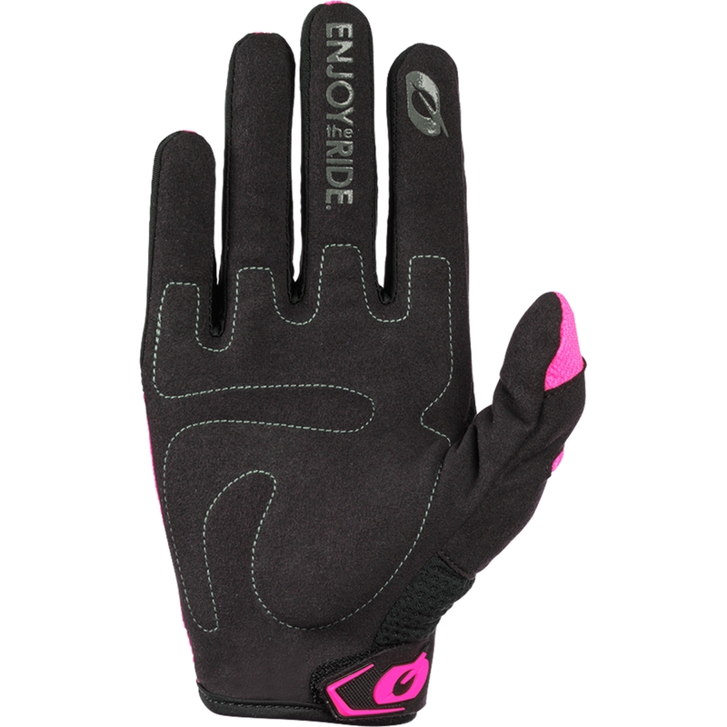 Ženske motokros rukavice O´Neal Element Racewear crno-roze