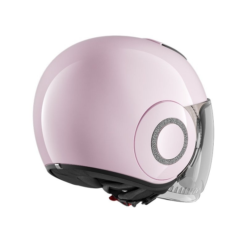 Otvorena kaciga SHARK NANO CRYSTAL by Swarovski pink