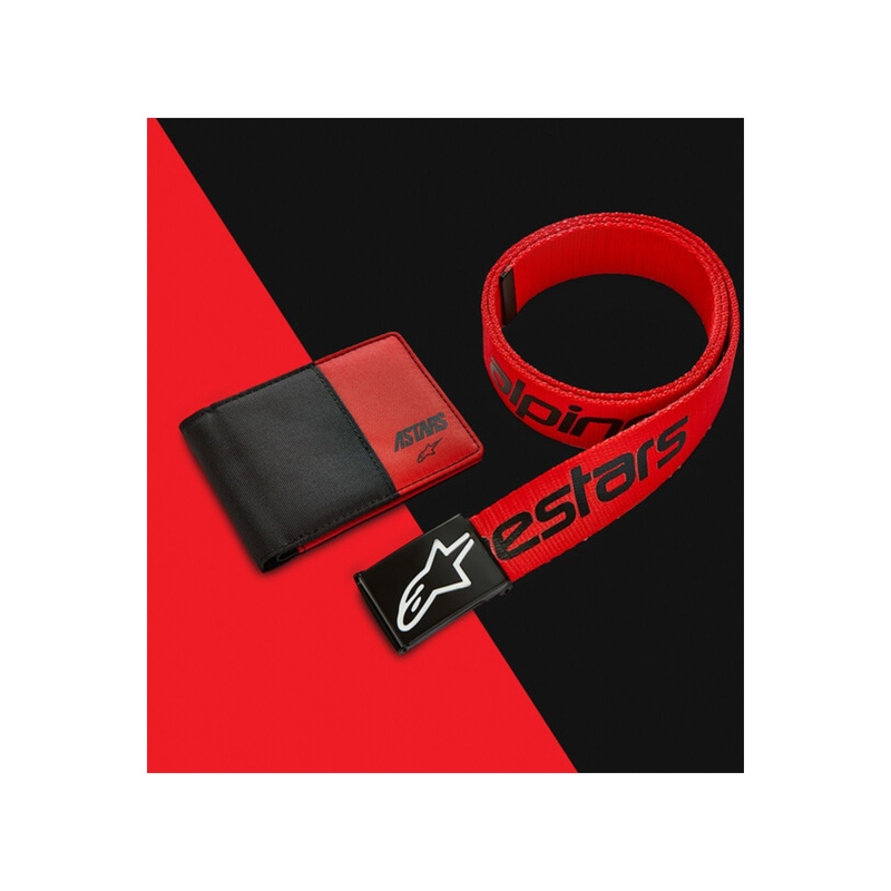 Alpinestars Linear Web pojas crno-crveni