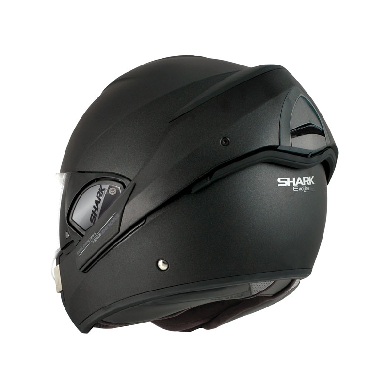 SHARK EVOLINE 3 Flip Up kaciga Uni Mat crna mat rasprodaja