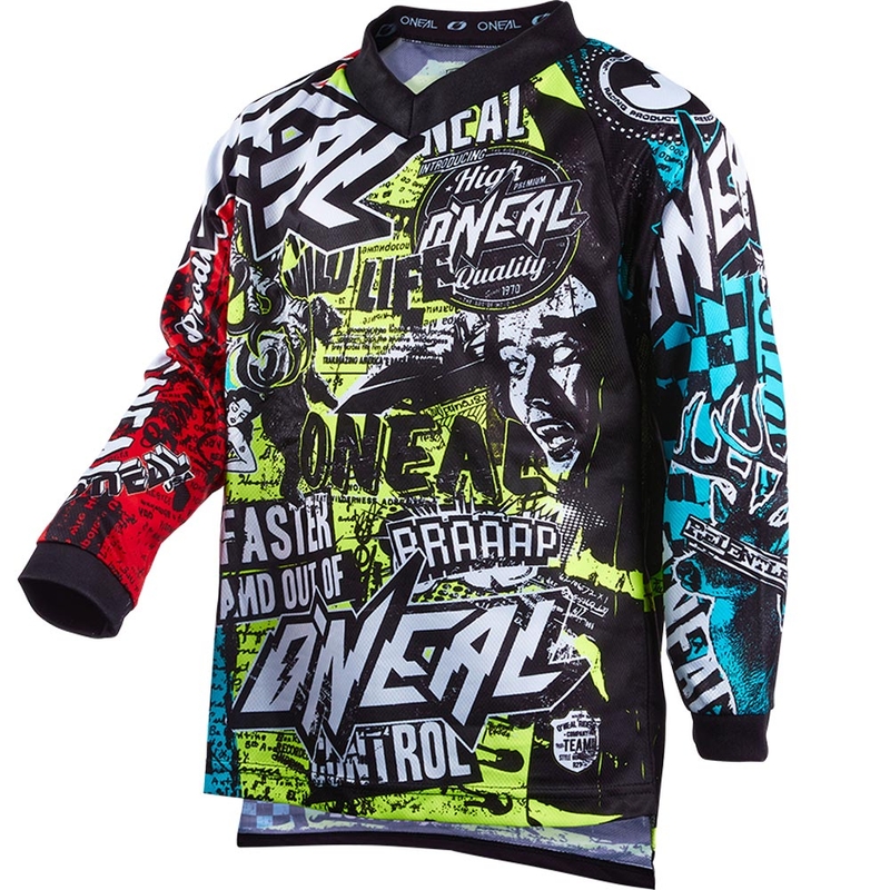 Dječji motokros dres O'Neal Element Wild, višebojni