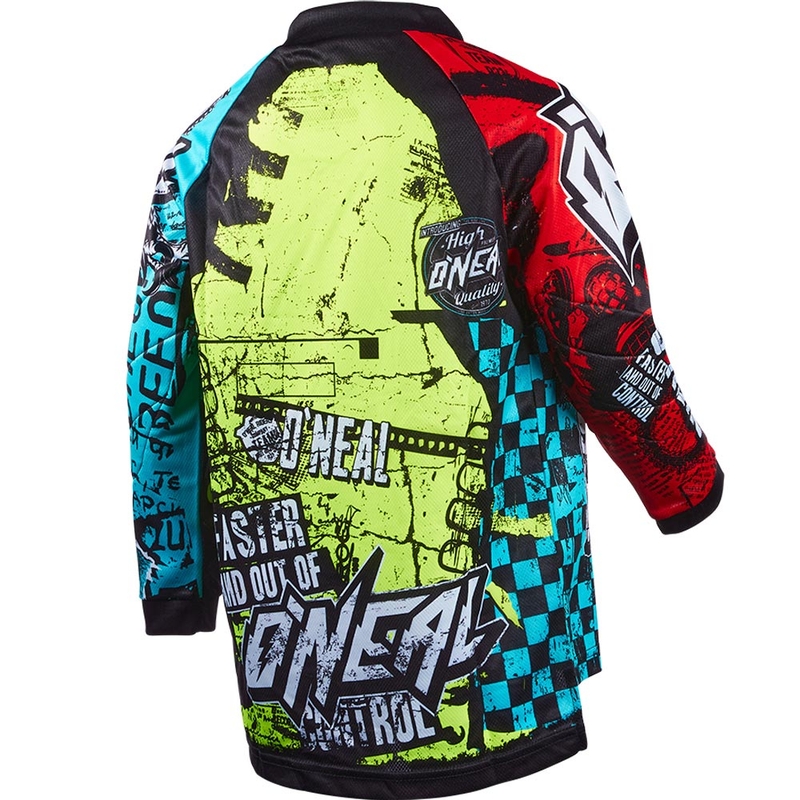 Dječji motokros dres O'Neal Element Wild, višebojni