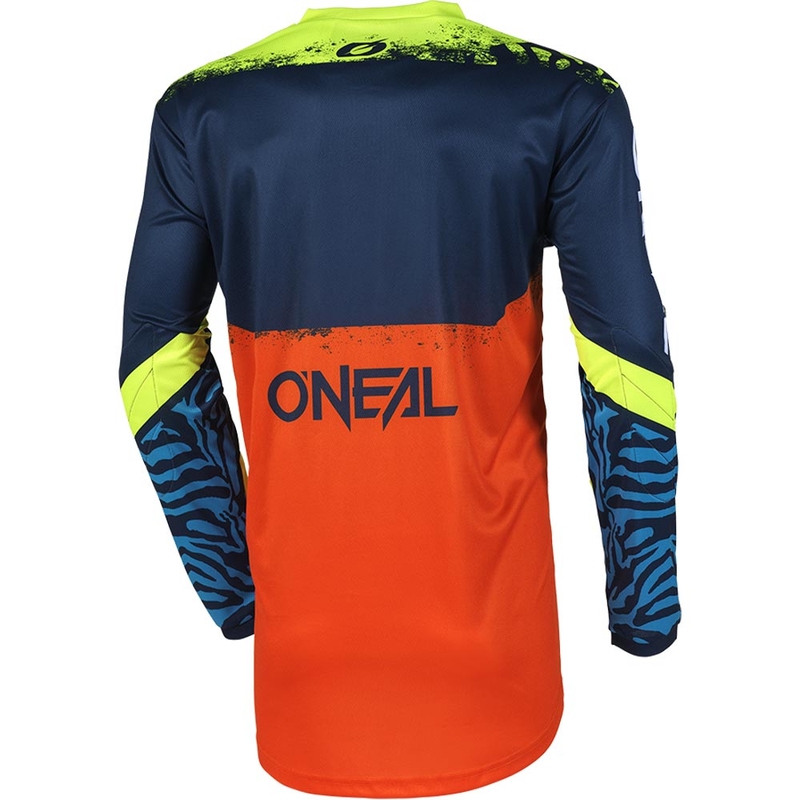 O'Neal Element Shocker Dječji motokros dres plavo-narančaste boje