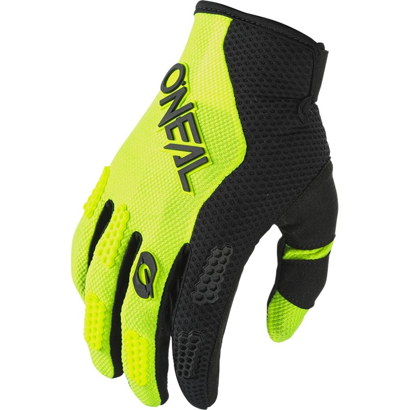 O´Neal Element Racewear Dječje motokros rukavice crno-fluo žute