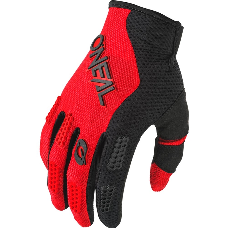 O'Neal Element Racewear Dječje motokros rukavice crno-crvene