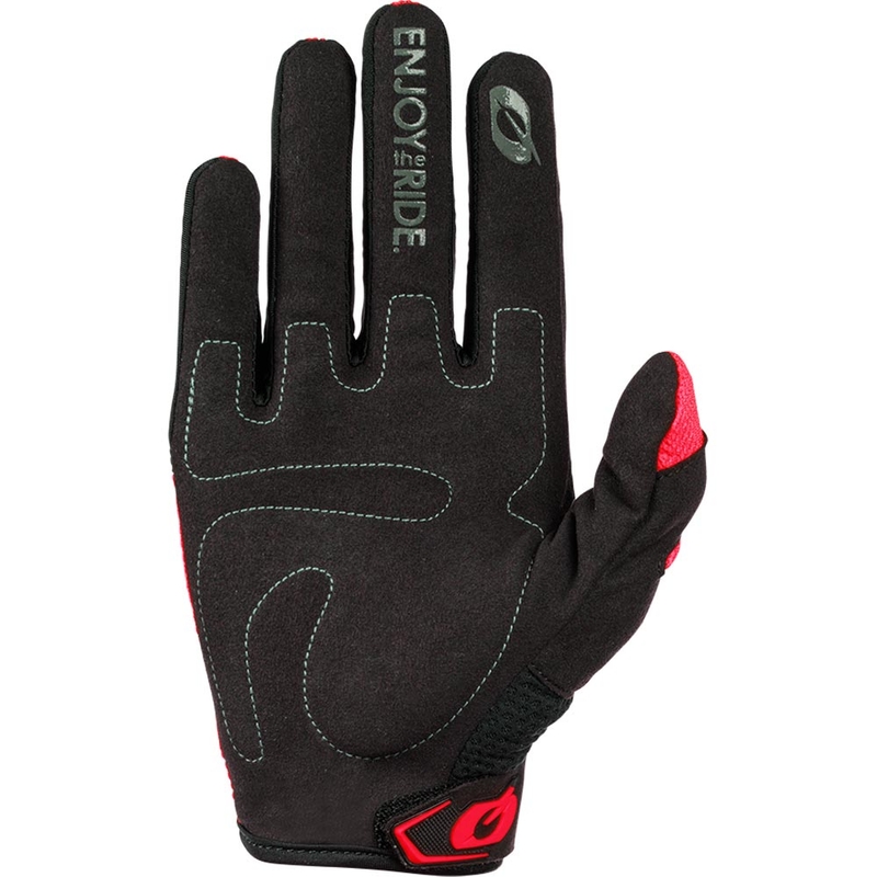 O'Neal Element Racewear Dječje motokros rukavice crno-crvene
