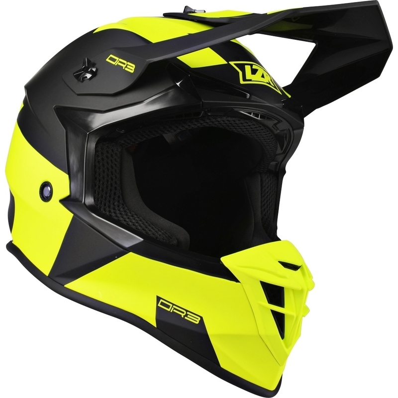 Motocross kaciga Lazer OR-3 Rocky crno-fluo žuta