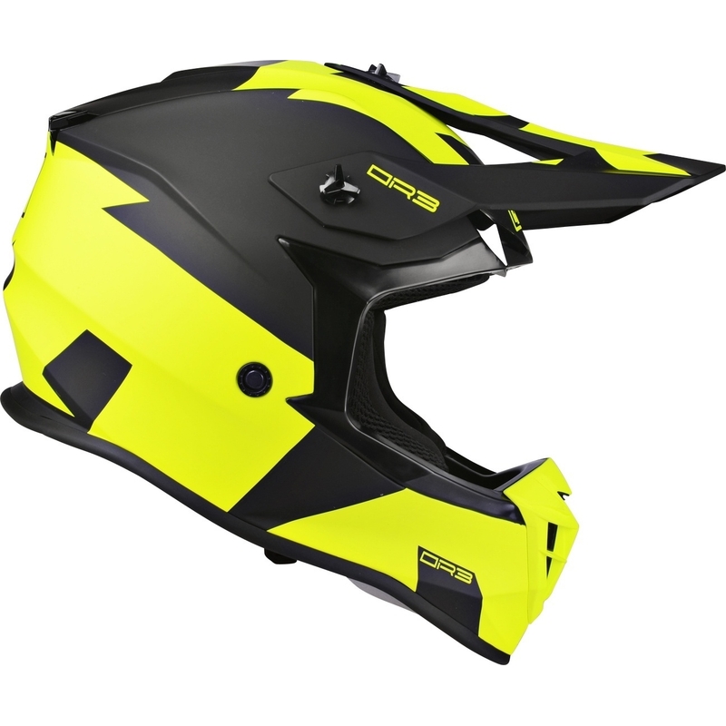 Motocross kaciga Lazer OR-3 Rocky crno-fluo žuta