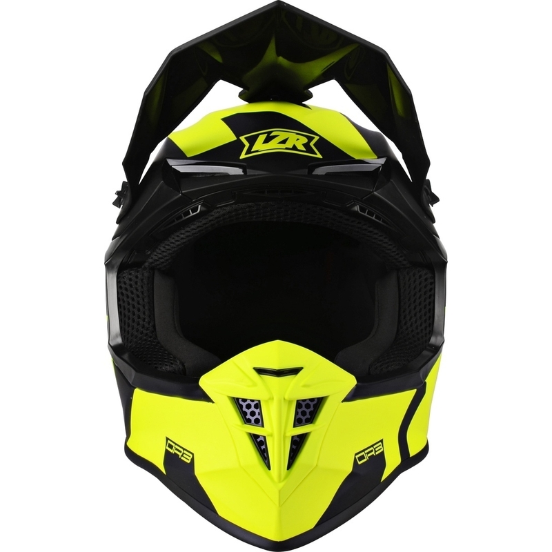 Motocross kaciga Lazer OR-3 Rocky crno-fluo žuta