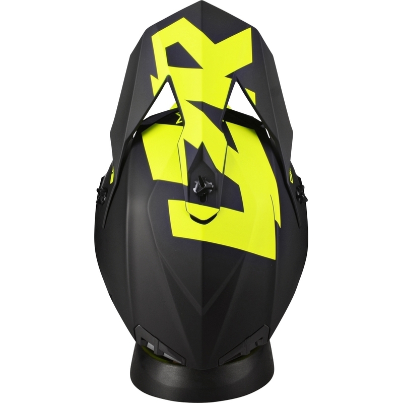 Motocross kaciga Lazer OR-3 Rocky crno-fluo žuta