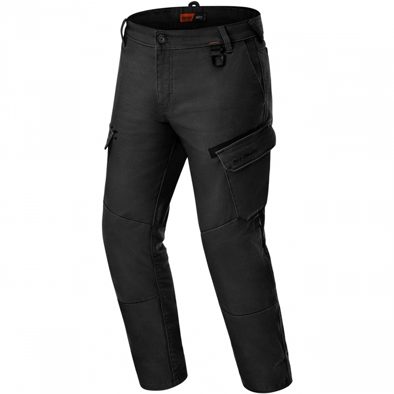 Shima Recon produžene motociklističke hlače crne boje