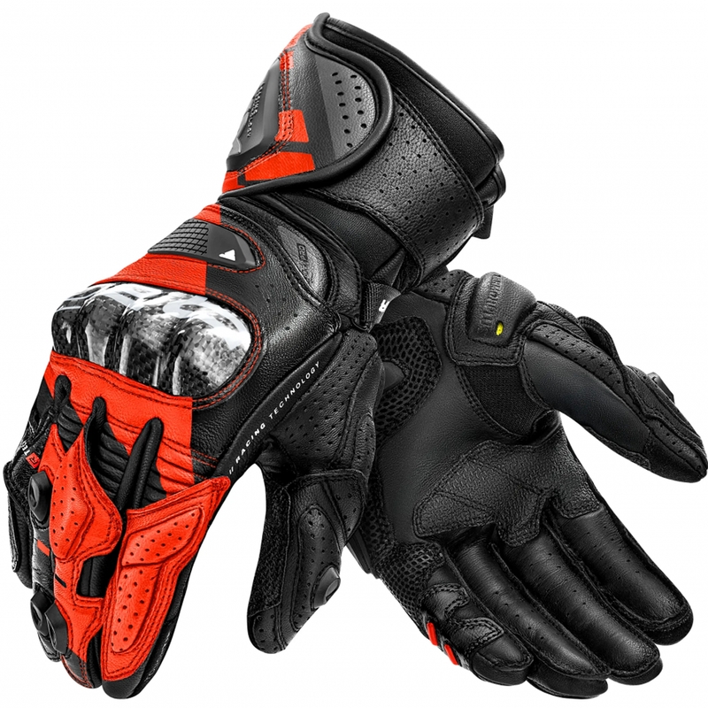 Motociklističke rukavice Shima RS-3 fluo crvene