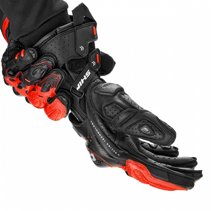 Motociklističke rukavice Shima RS-3 fluo crvene