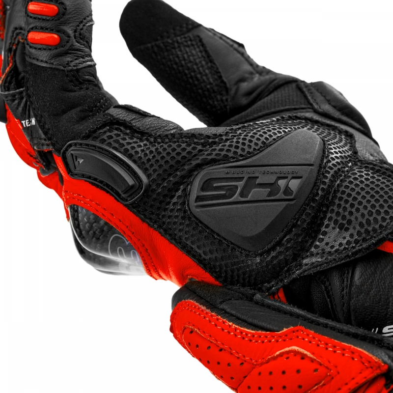 Motociklističke rukavice Shima RS-3 fluo crvene