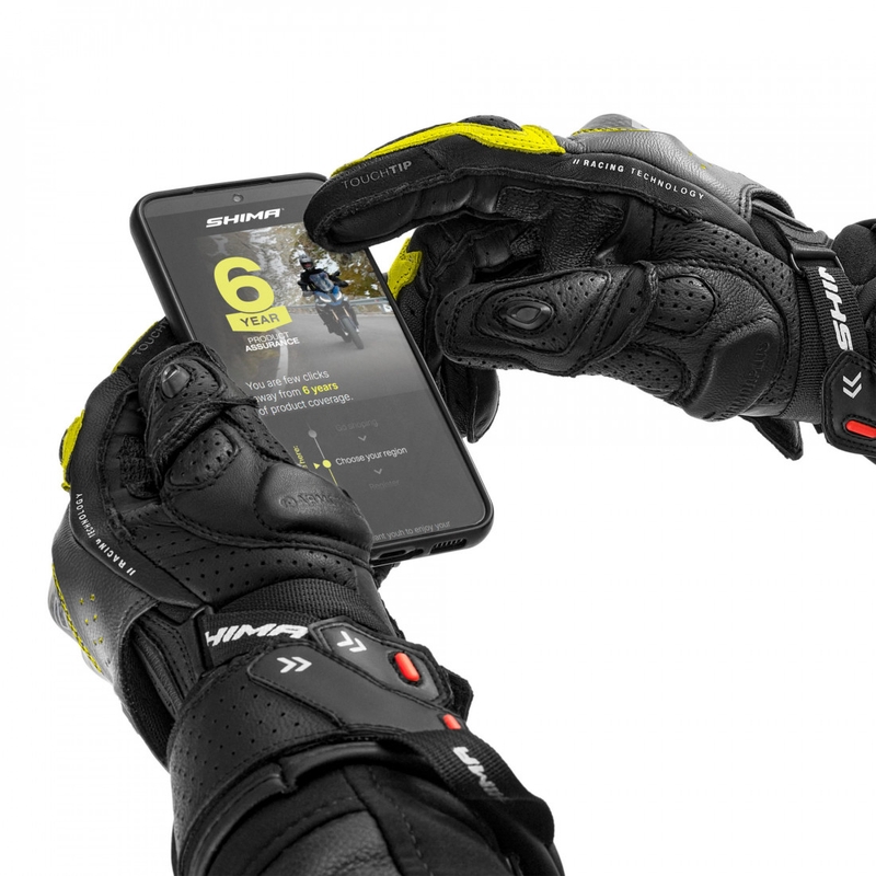 Shima RS-3 motociklističke rukavice fluo žute