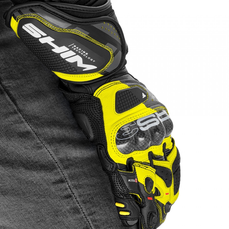 Shima RS-3 motociklističke rukavice fluo žute