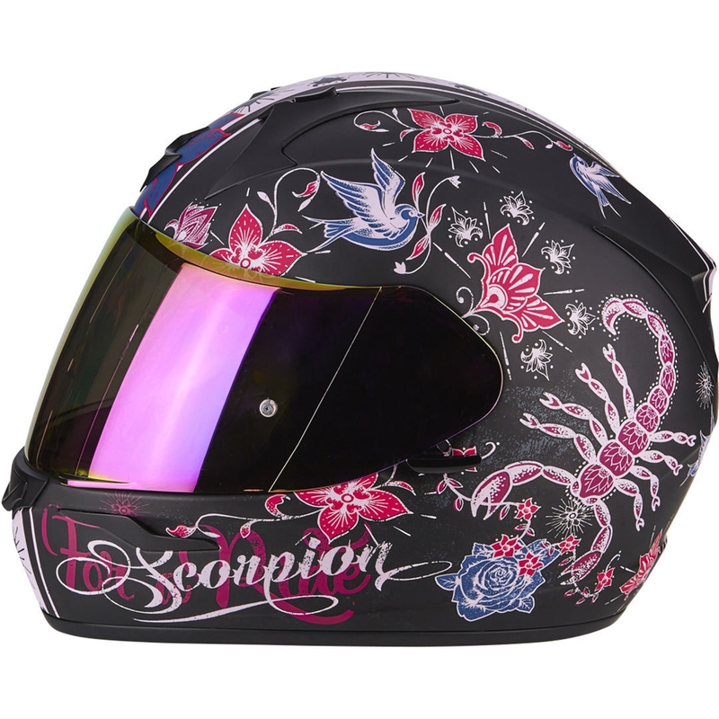 Scorpion EXO-390 Chica integralna kaciga crno-roza