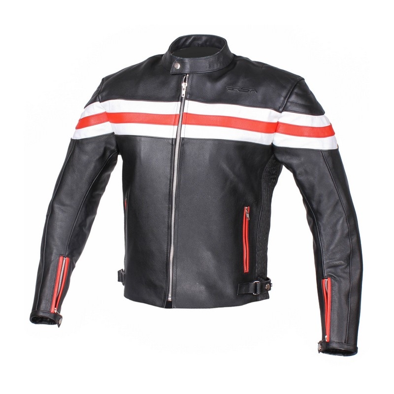 Kožna motociklistička jakna RSA Lines - II. kvaliteta