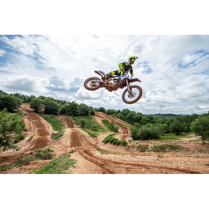 Motocross dres Shot DEVO Ultimate crno-fluo žuti