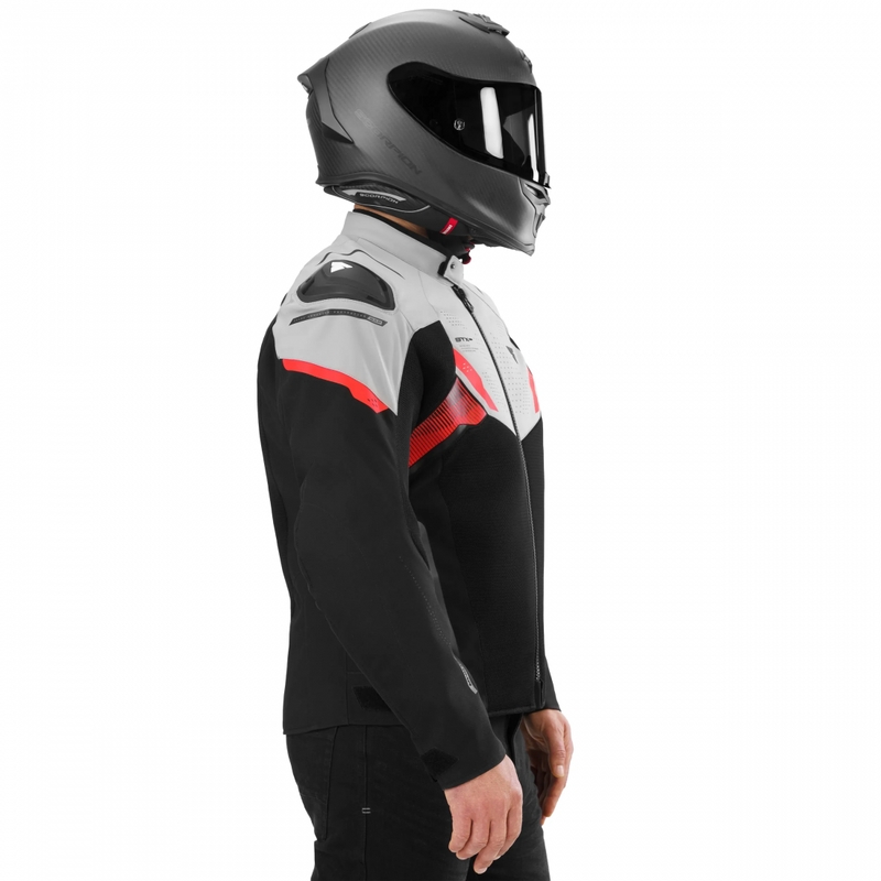 Shima STX Air motociklistička jakna sivo-crvena