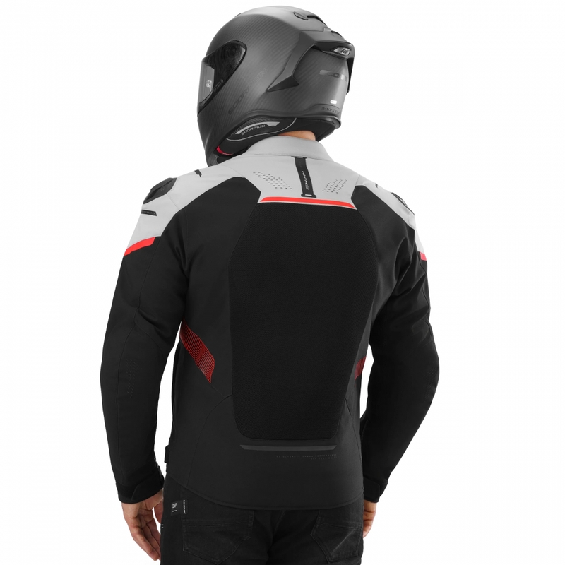 Shima STX Air motociklistička jakna sivo-crvena