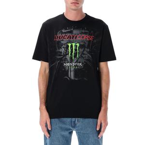 Ducati Corse Monster Energy majica kratkih rukava crna