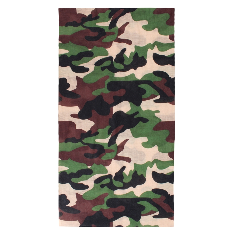 Multifunkcionalni motociklistički šal RSA Camo zelena