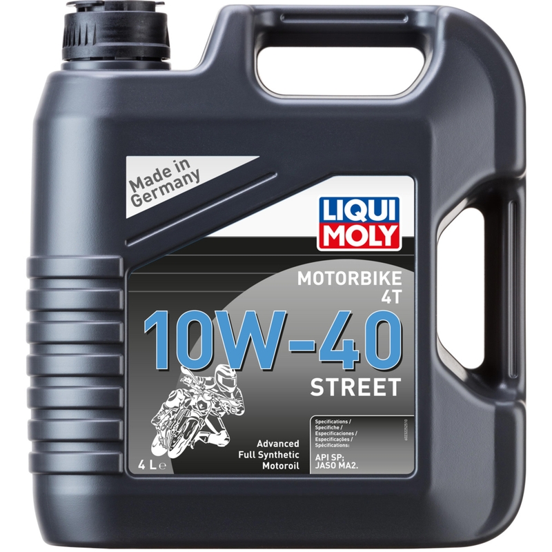 Polusintetičko motorno ulje LIQUI MOLY Motorbike 4T 10W40 Street 4 l