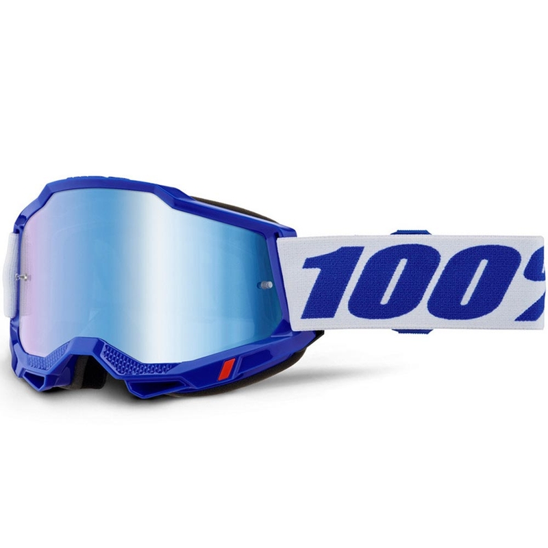 Motokros naočale 100% Accuri 2 plave s plavim pleksiglasom