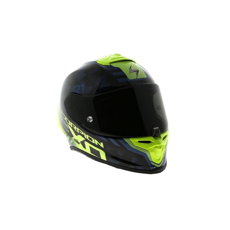 Scorpion EXO-R1 Air Ogi Integral Helmet Black-Fluo Yellow rasprodaja