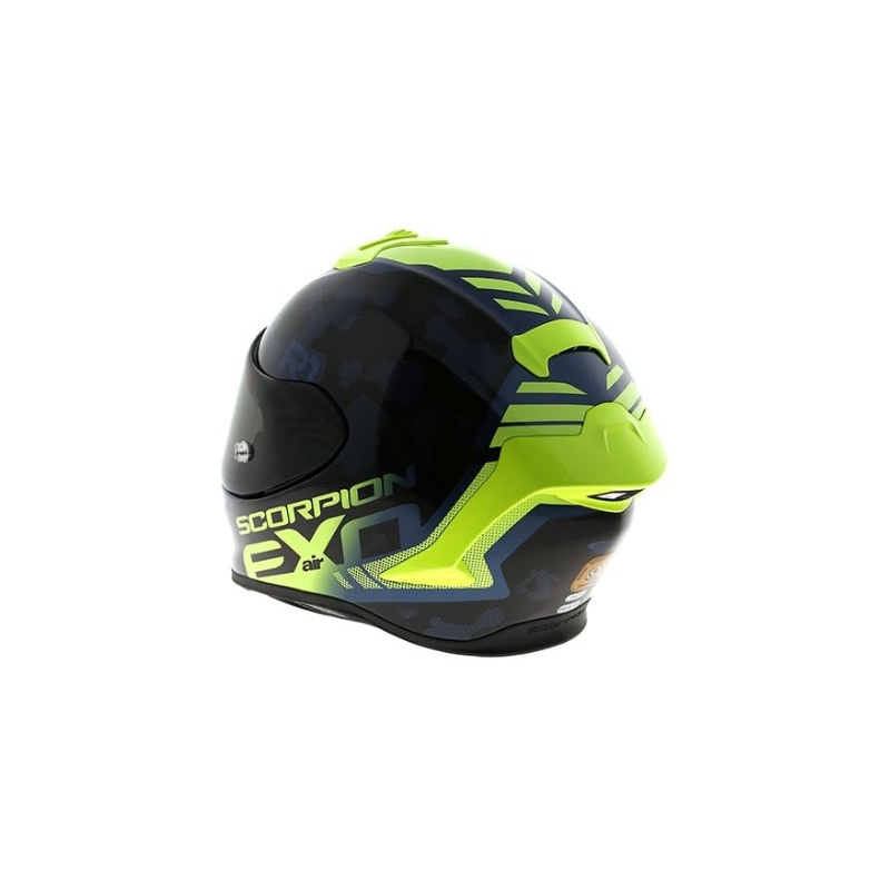 Scorpion EXO-R1 Air Ogi Integral Helmet Black-Fluo Yellow rasprodaja