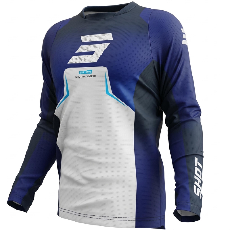 Shot Devo Future motokros dres plavi
