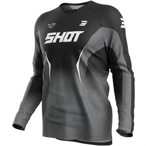 Crni motokros dres Shot Draw Clash