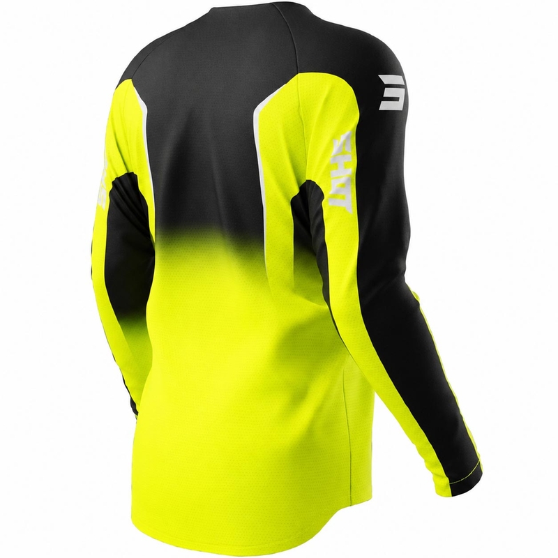 Motokros dres Shot Draw Clash fluo žuti