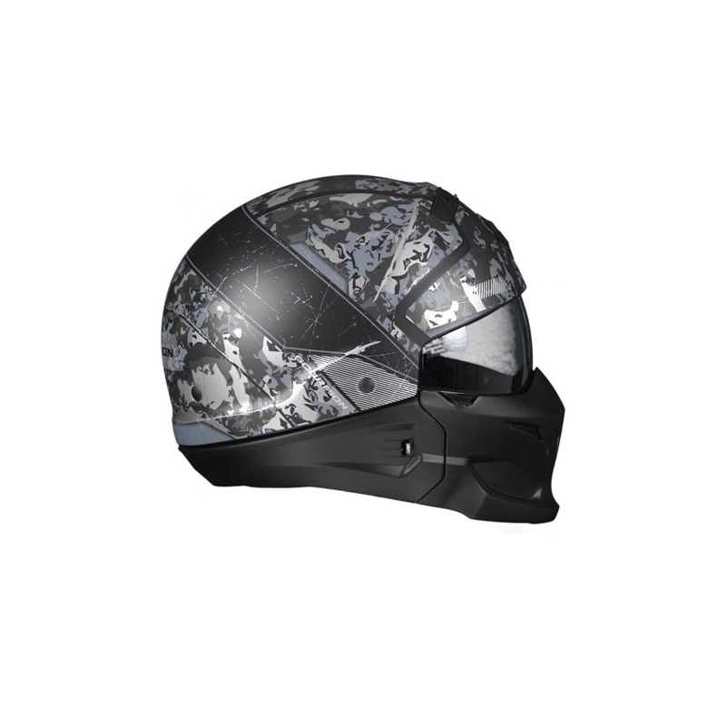 Motoristička kaciga Scorpion EXO-Combat Opex crno-srebrna rasprodaja