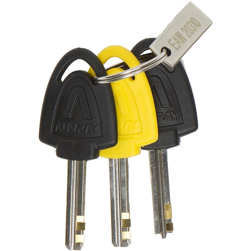 Brava kočionog diska Auvray B-Lock 10 Alarm 120 dB žuta
