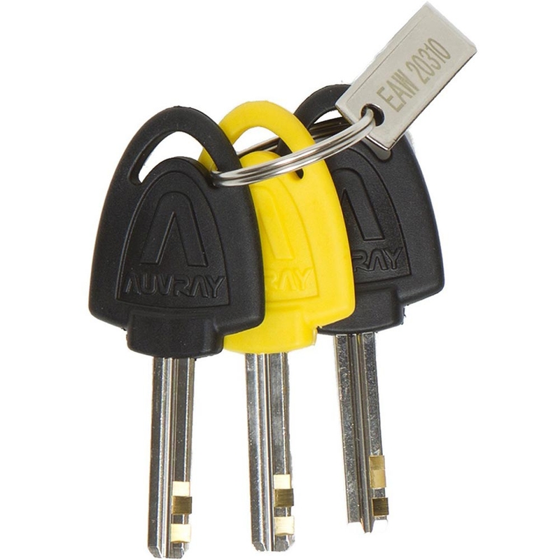 Auvray B-Lock 06 kočiona brava s alarmom od 120 dB, žuta