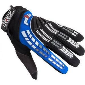 MX motociklističke rukavice Pilot crno/plave