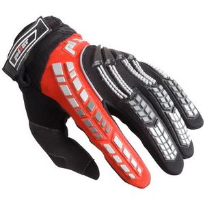 MX motociklističke rukavice Pilot crno/crvene