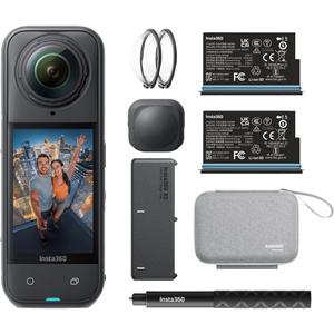 Insta360 X5 Essentials paket akcijske kamere crne boje